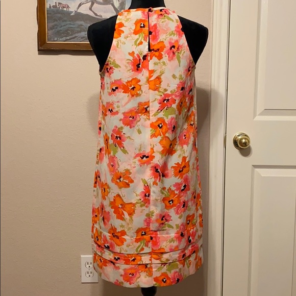 LOFT Sleeveless Floral Dress 2 - Picture 2 of 5